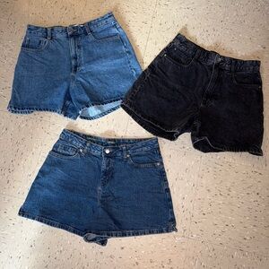 Zara Women jean Shorts size 8